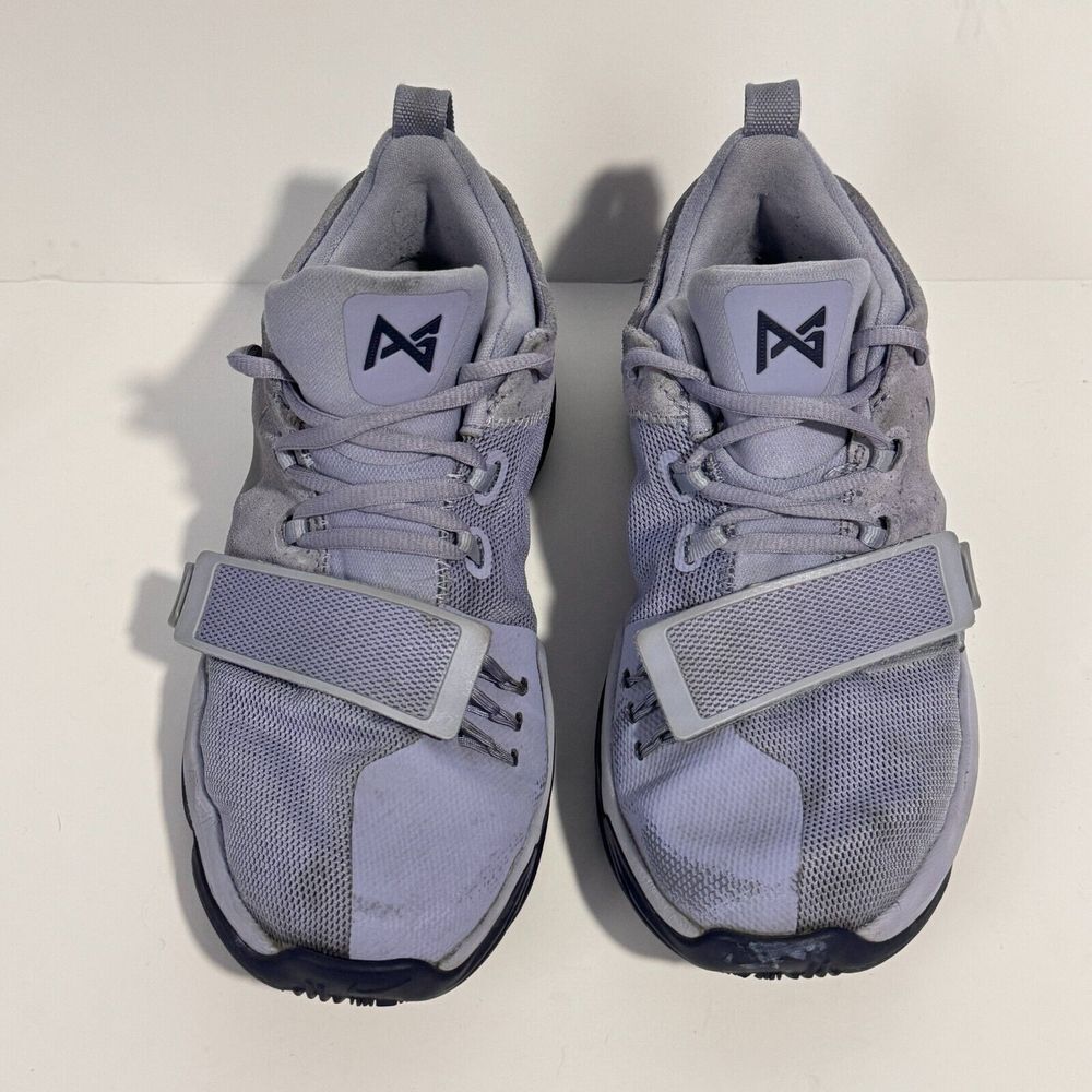 NIKE PG "PAUL GEORGE" SIZE 6.5 YOUTH SAME AS WOMAN SIZE 8.0 GLACIER‎ grey blue